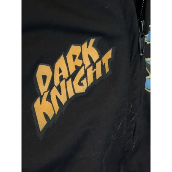 BATMAN 3T The Dark Knight Black Jacket full zip With Hood - Picture 4 of 6
